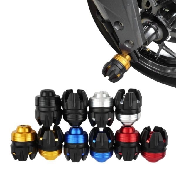 Slider delantero y trasero para motocicletas tipo granada