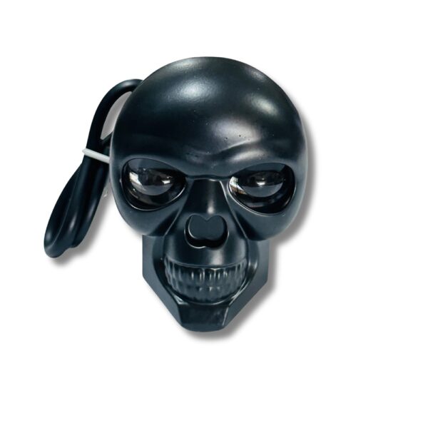 Exploradora led calavera para motocicleta, luz auxiliar, foco de faro de motocicleta, foco decorativo de calavera